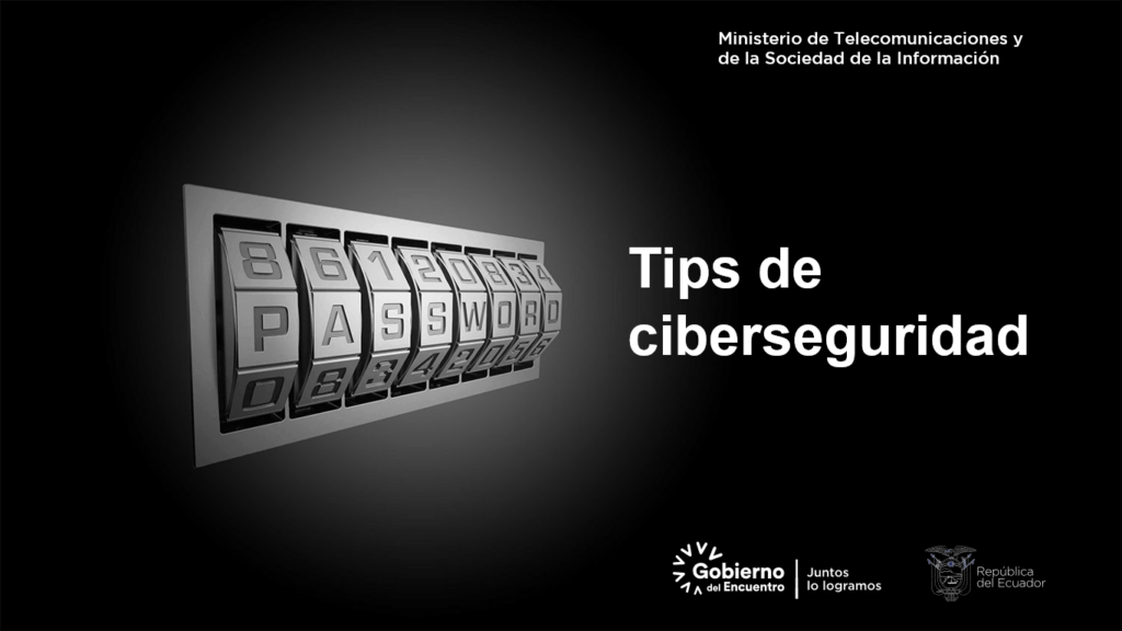 portada ppt tips de ciberseguridad