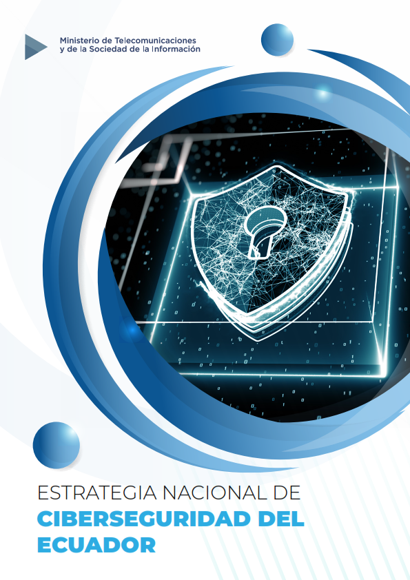 Portada Estrategia Nacional de Ciberseguridad Ecuador